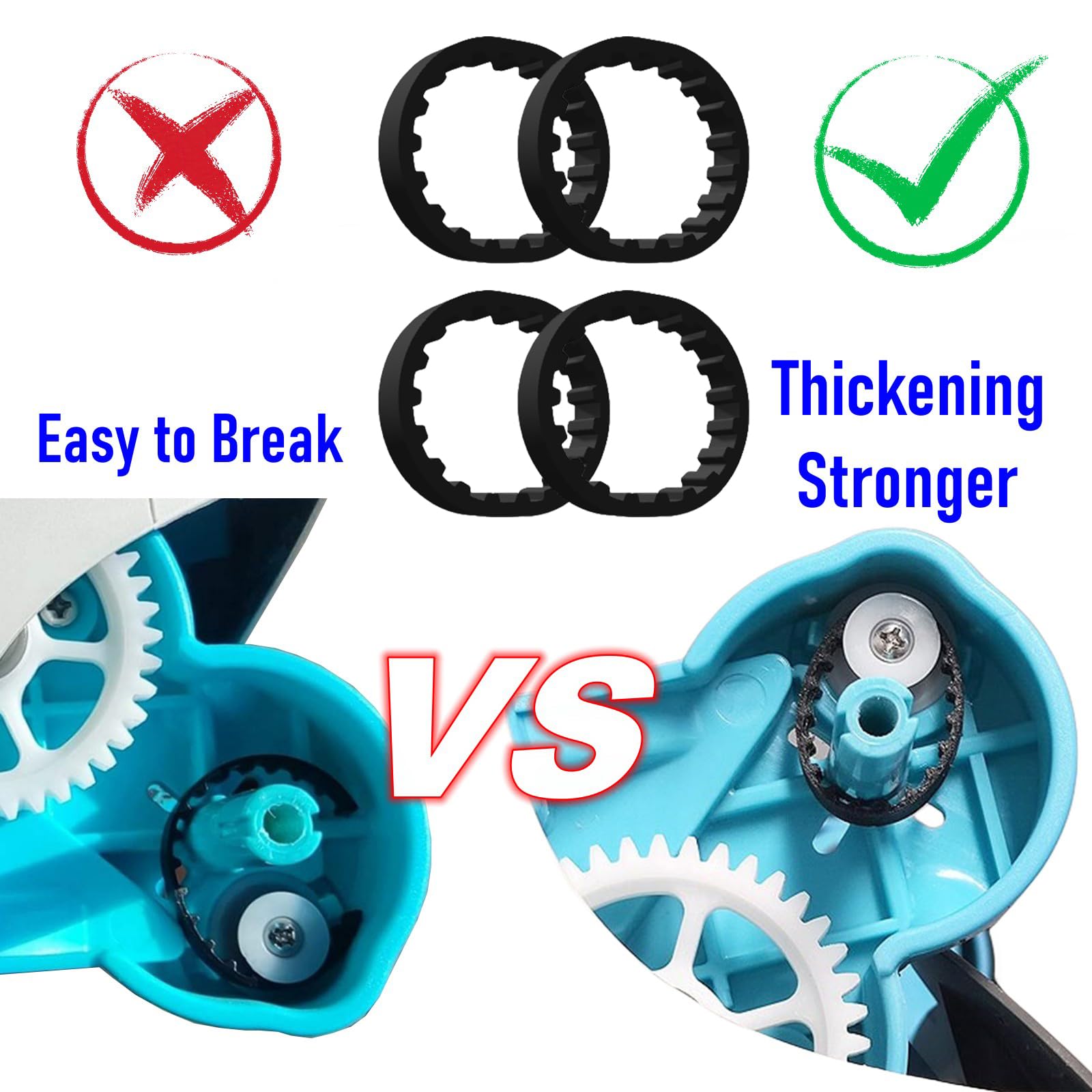 Amazon.com: TEYOUYI Pool Robot Belt for Intex ZX300 Replacement